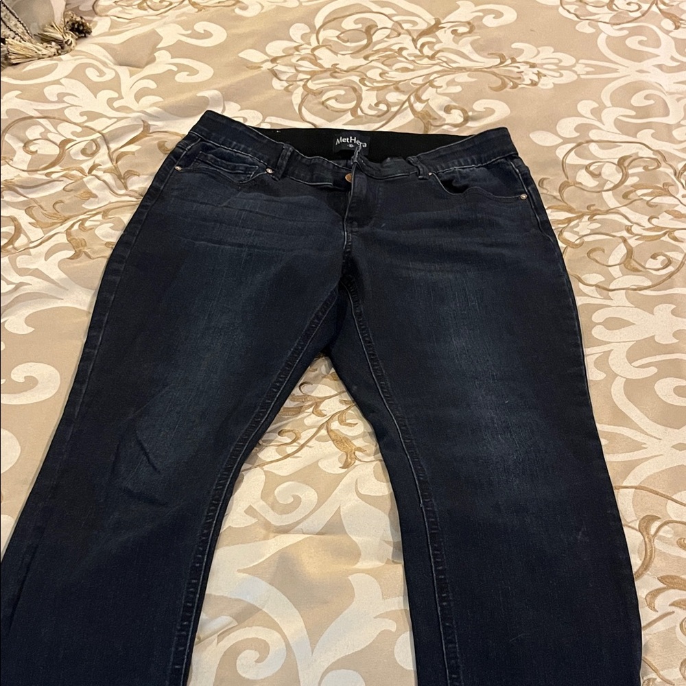 Met Hera Dark Blue Skinny Jeans